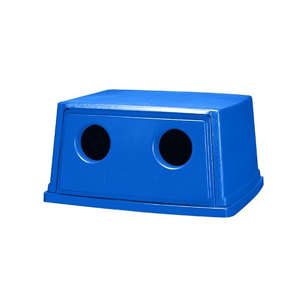 Rubbermaid Rubbermaid Glutton Recycling Container Lid - 56 Gallon, Blue BUY00026070 - main